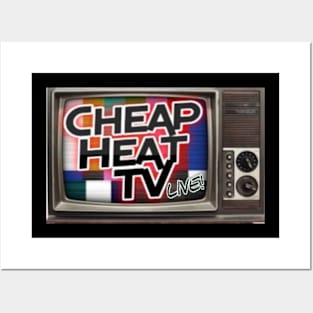 CheapHeatTV Logo Posters and Art